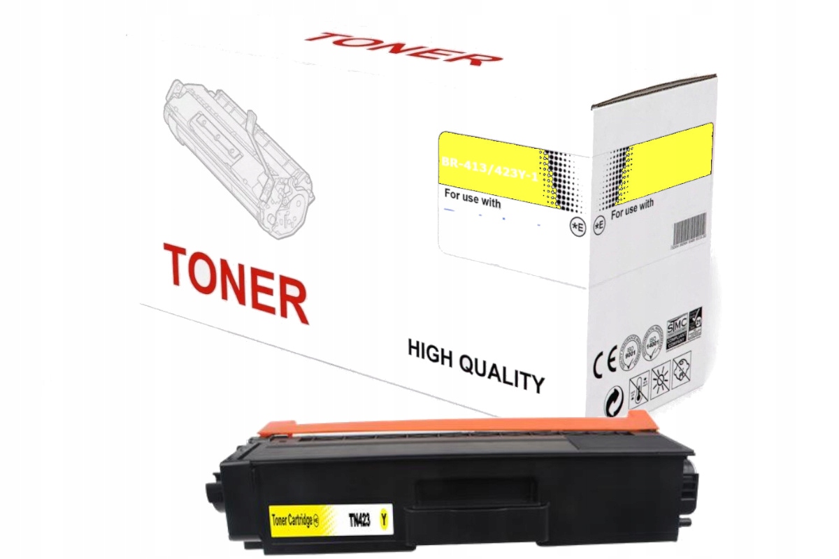 

Toner Brother TN423 DCP-L8410CDW HL-L8260CDw Cmyk