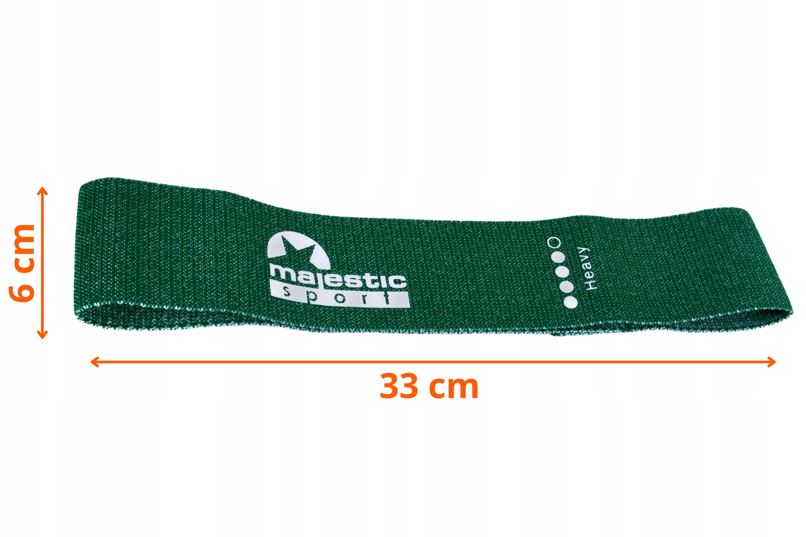 GUMA MATERIAŁOWA DO ĆWICZEŃ FITNESS MAJESTIC 16kg Liczba sztuk w zestawie 1