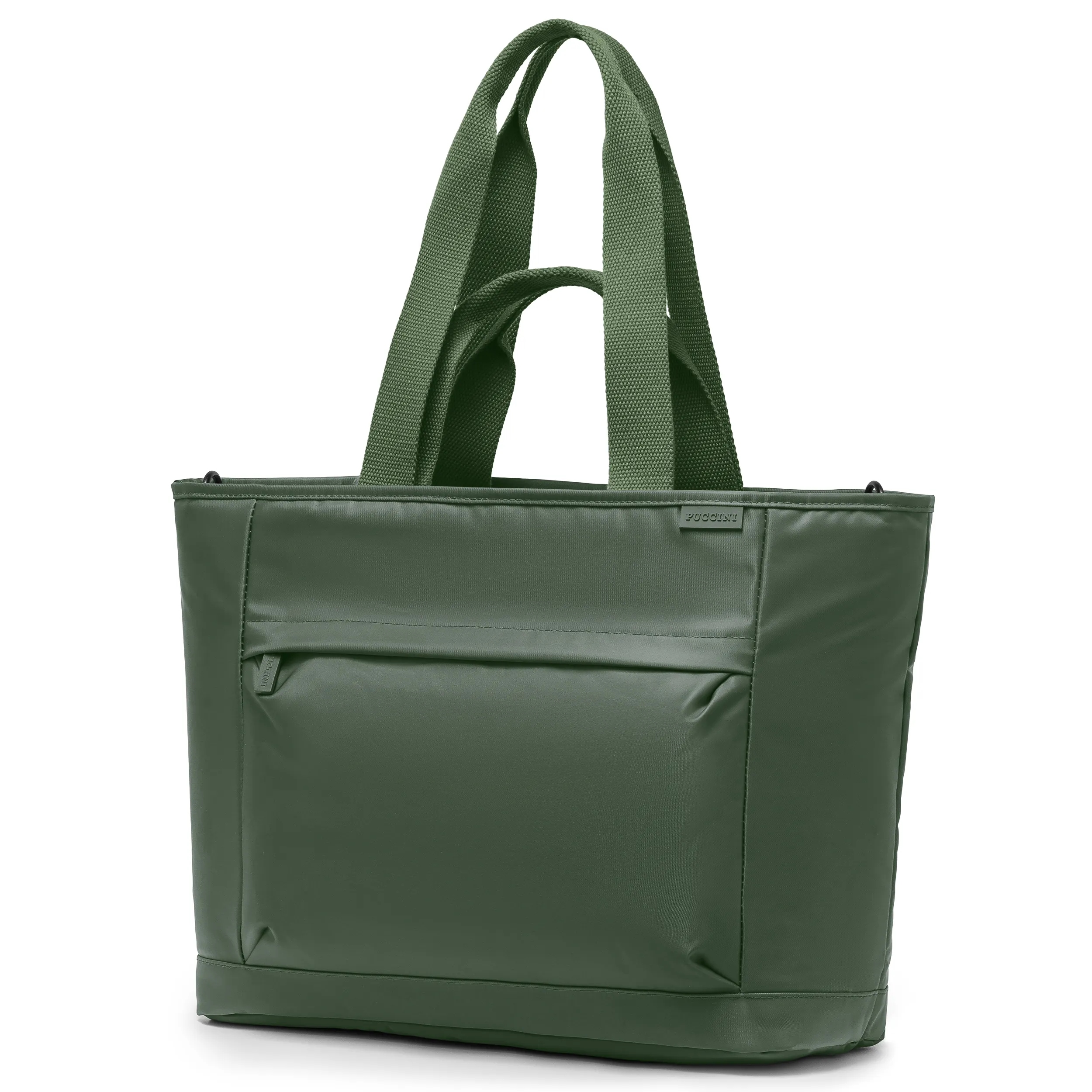 Puccini Velká taška typu Tote Bag s prostorem pro notebook Zelená TD249-5