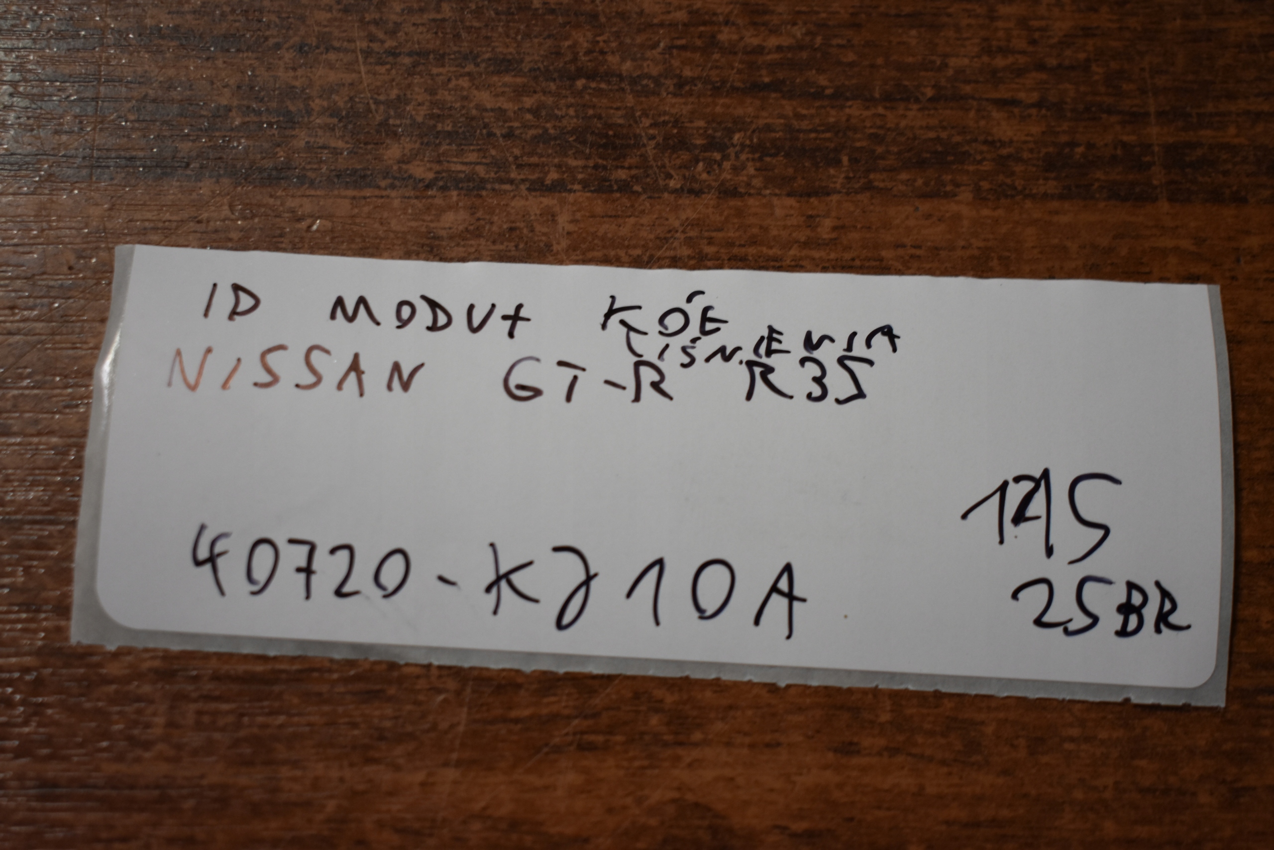 IDEALNY modulo pressione delle ruote NISSAN GT-R R35 1