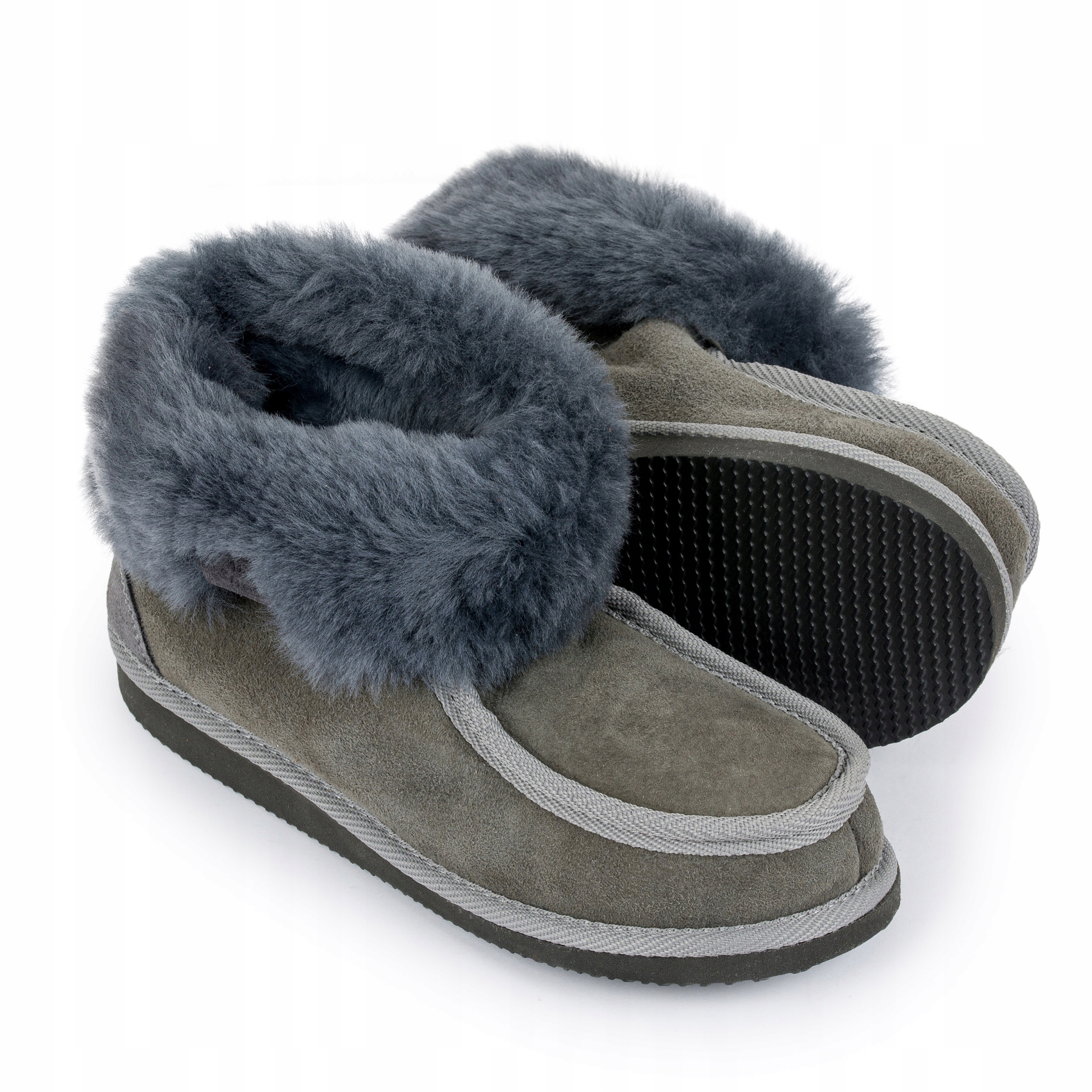 Pantofle kožené pantofle IreShoes zateplené na studené nohy 36-41 37