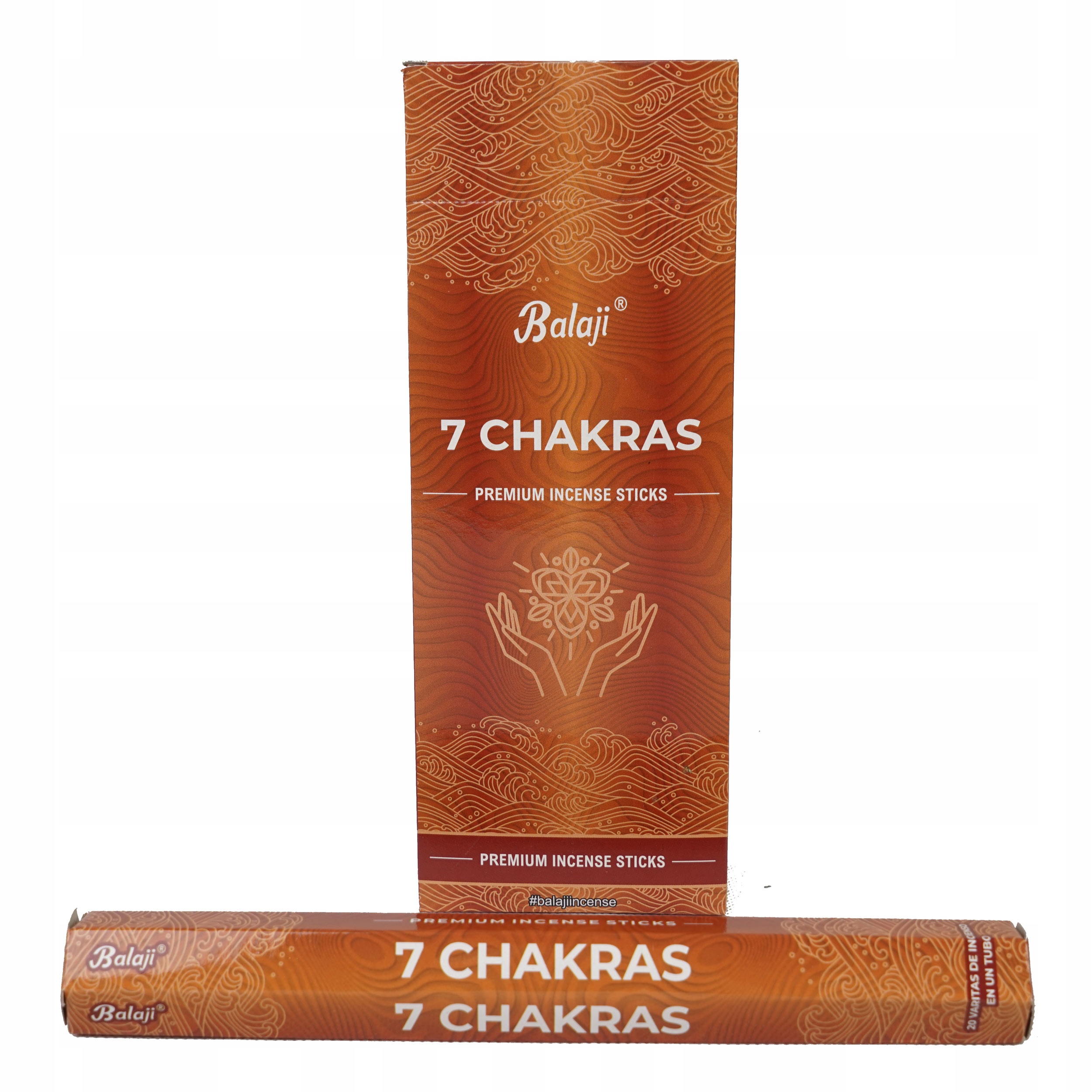

Indyjskie kadzidła Balaji 7 Chakras 20szt