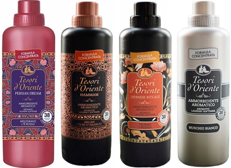 Levně Tesori d'Oriente Sada 4 krásných aviváží 760 ml Phjm