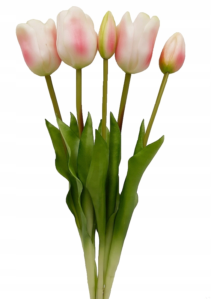 TULIPAN silikonowy bukiet 5 SZTUK tulipany 44 cm Rodzaj bukiety