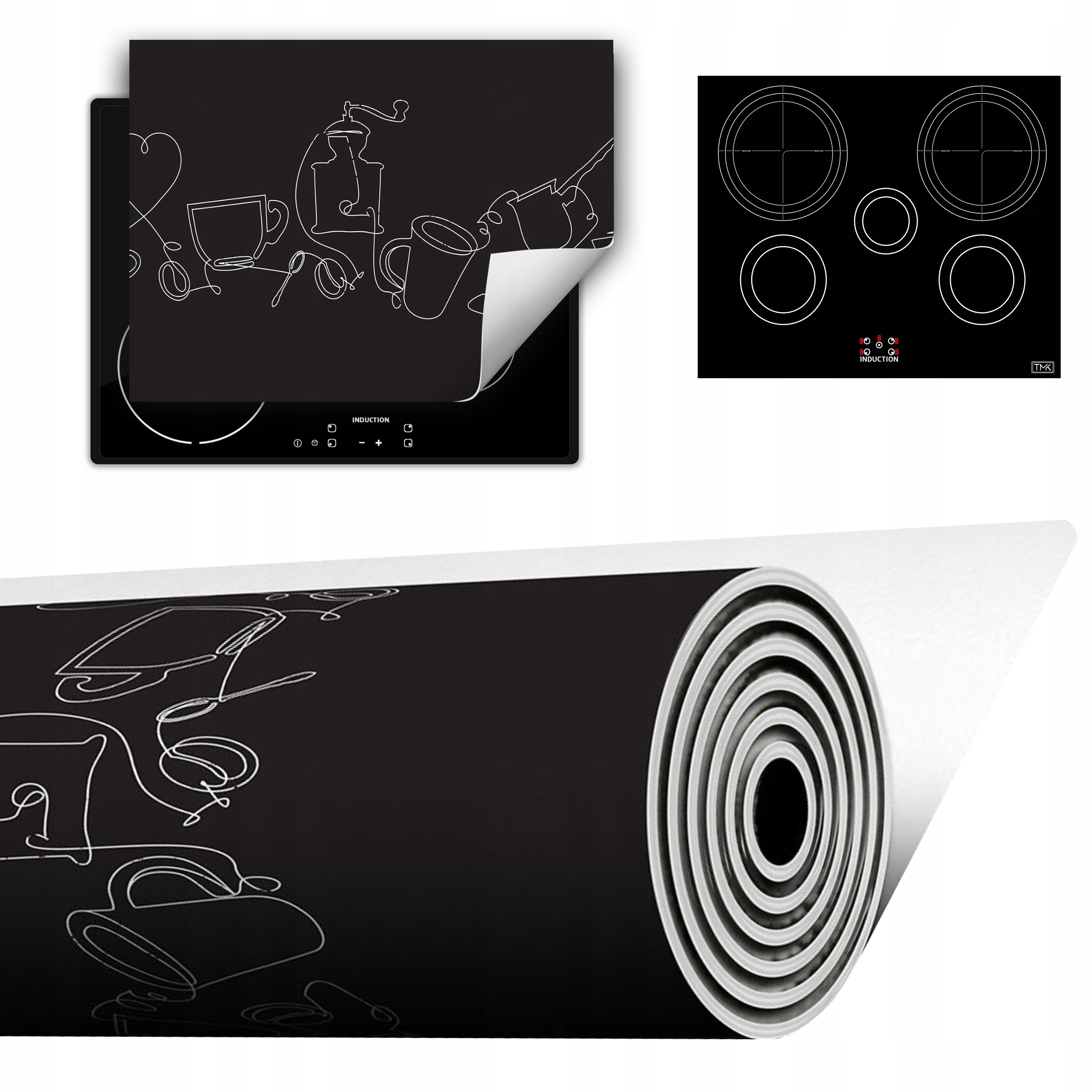 Vinylová Podložka Do Kuchyně Více Místa 70x52 káva