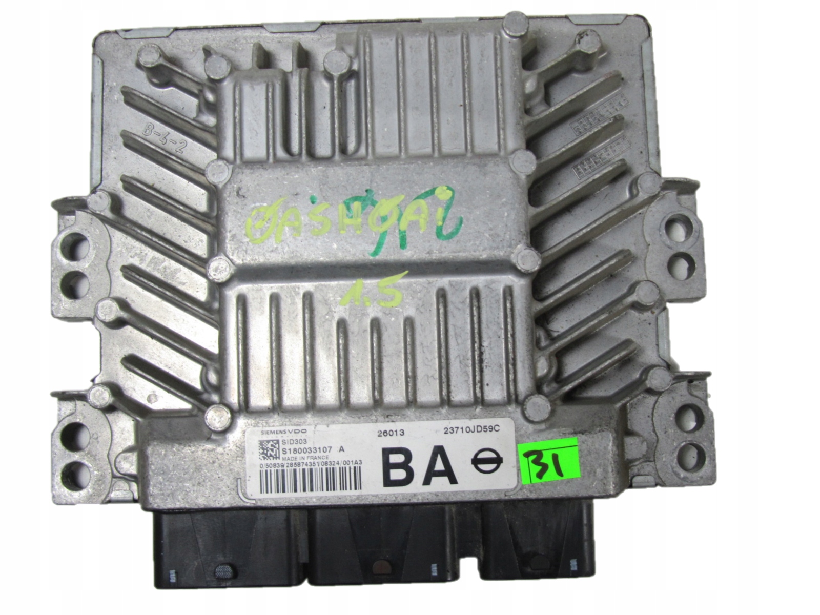 NISSAN QASHQAI 1.5 KOMPUTER STEROWNIK 23710JD59C