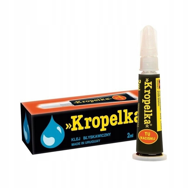 

Klej Kropelka Tubka Błyskawiczny 2 ML