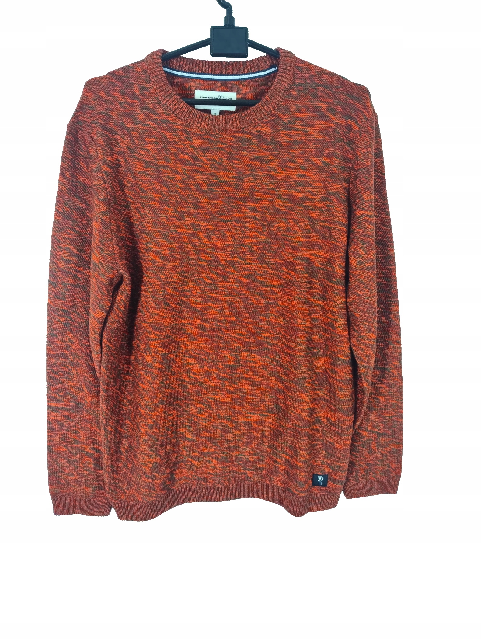 Pánský svetr Tom Tailor Basic Multicolored Moulinee velikost XL