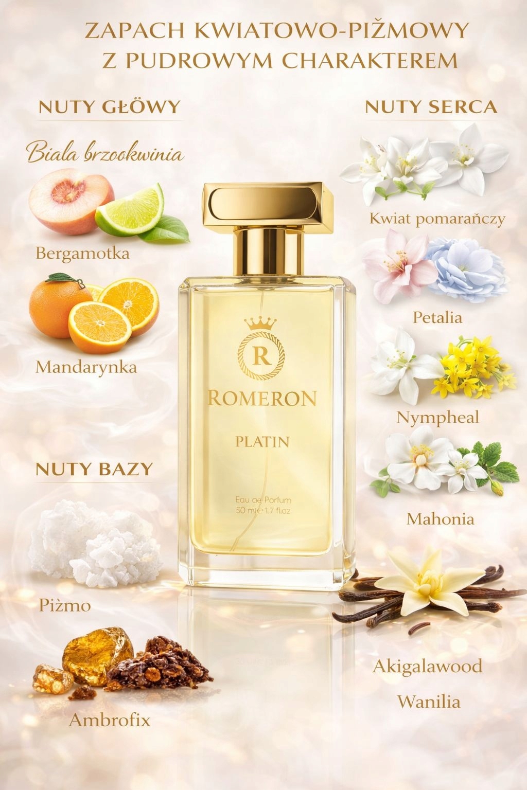 Romeron Perfumy Damskie 50 ml Nr 195