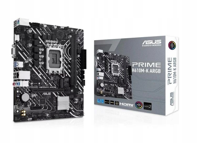 Płyta główna Asus Prime H610M-K Argb