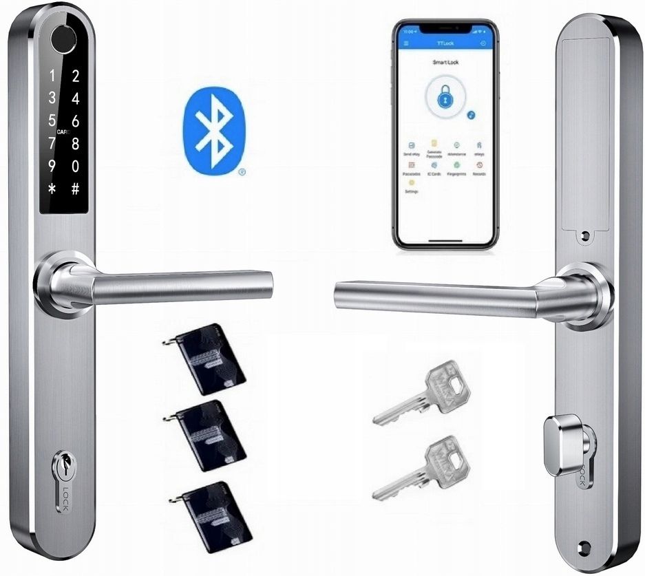 Elektronický zámek Hato TB-312/72 Kód WiFi Rfid