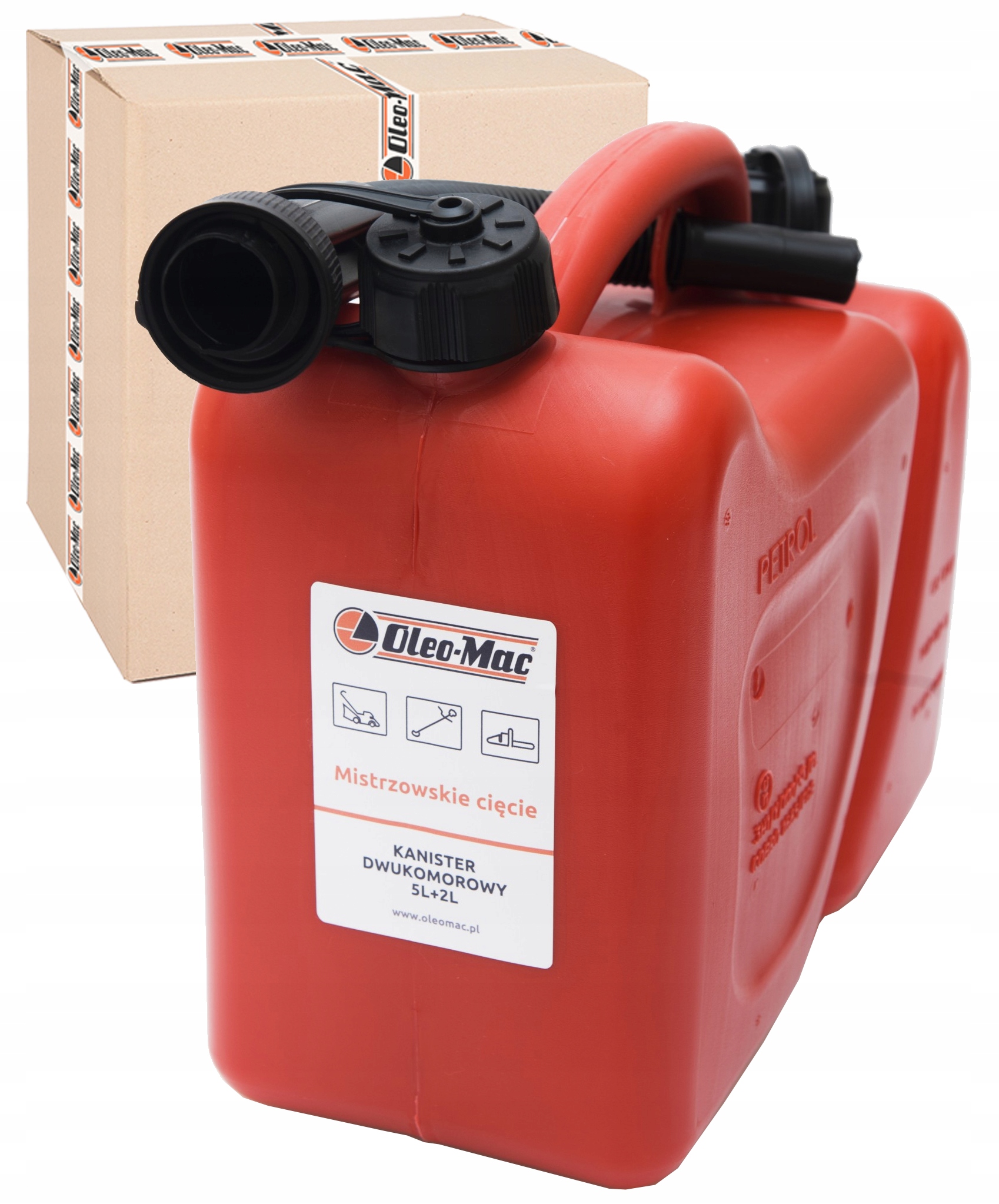 

Kanister Kombi Zbiornik Paliwo Olej Oleo-mac 5L+2L