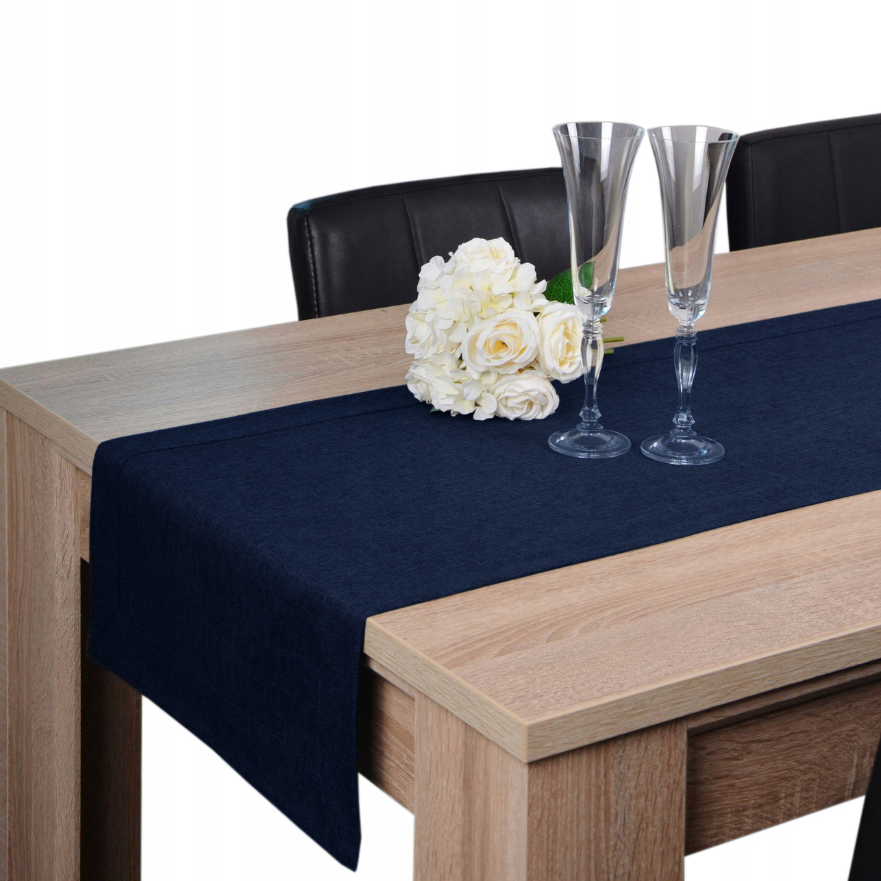 

pas dekoracyjny Panama 40x200 plamoodporny granat