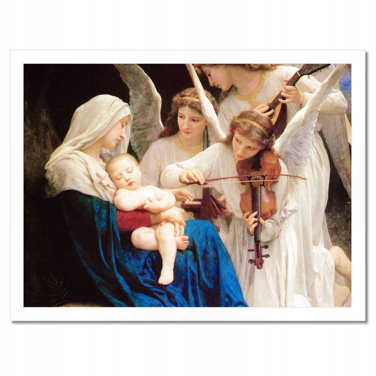 Plakáty v rámu 40x30 Bouguereau Song of Angels