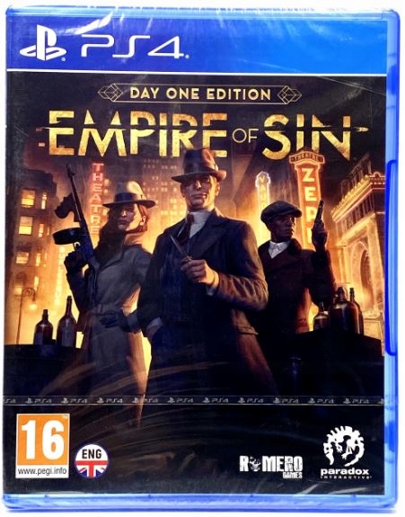 Empire Of Sin Nowa PS4 PS5 Polska Dystrybucja Gangsterka