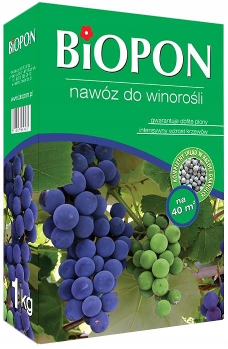 

Nawóz do winorośli 1kg Biopon