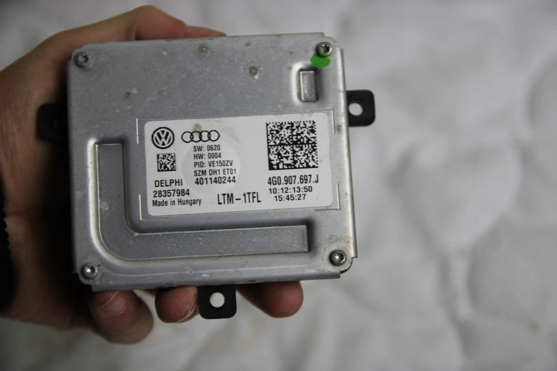 Конвертер блок управления компьютер фары Audi A7 4G0907697J