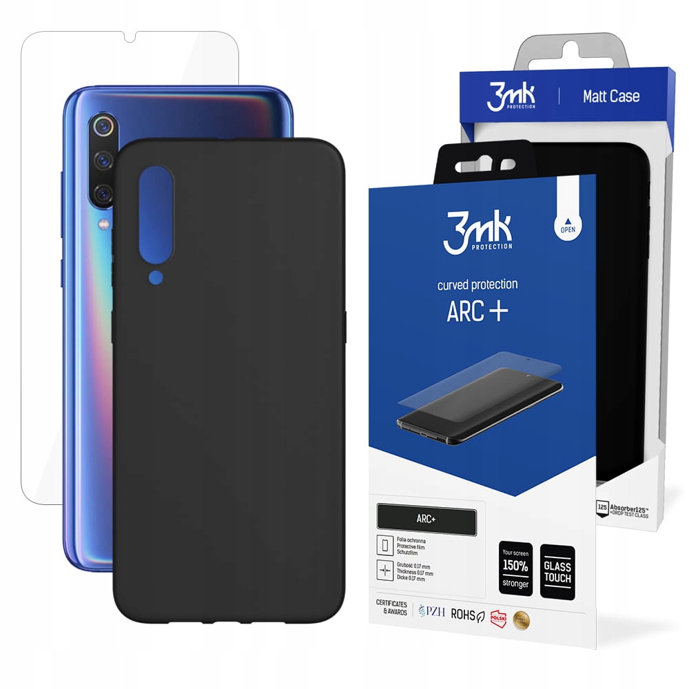 

Etui Case 3mk + Folia na cały ekran do Xiaomi Mi 9