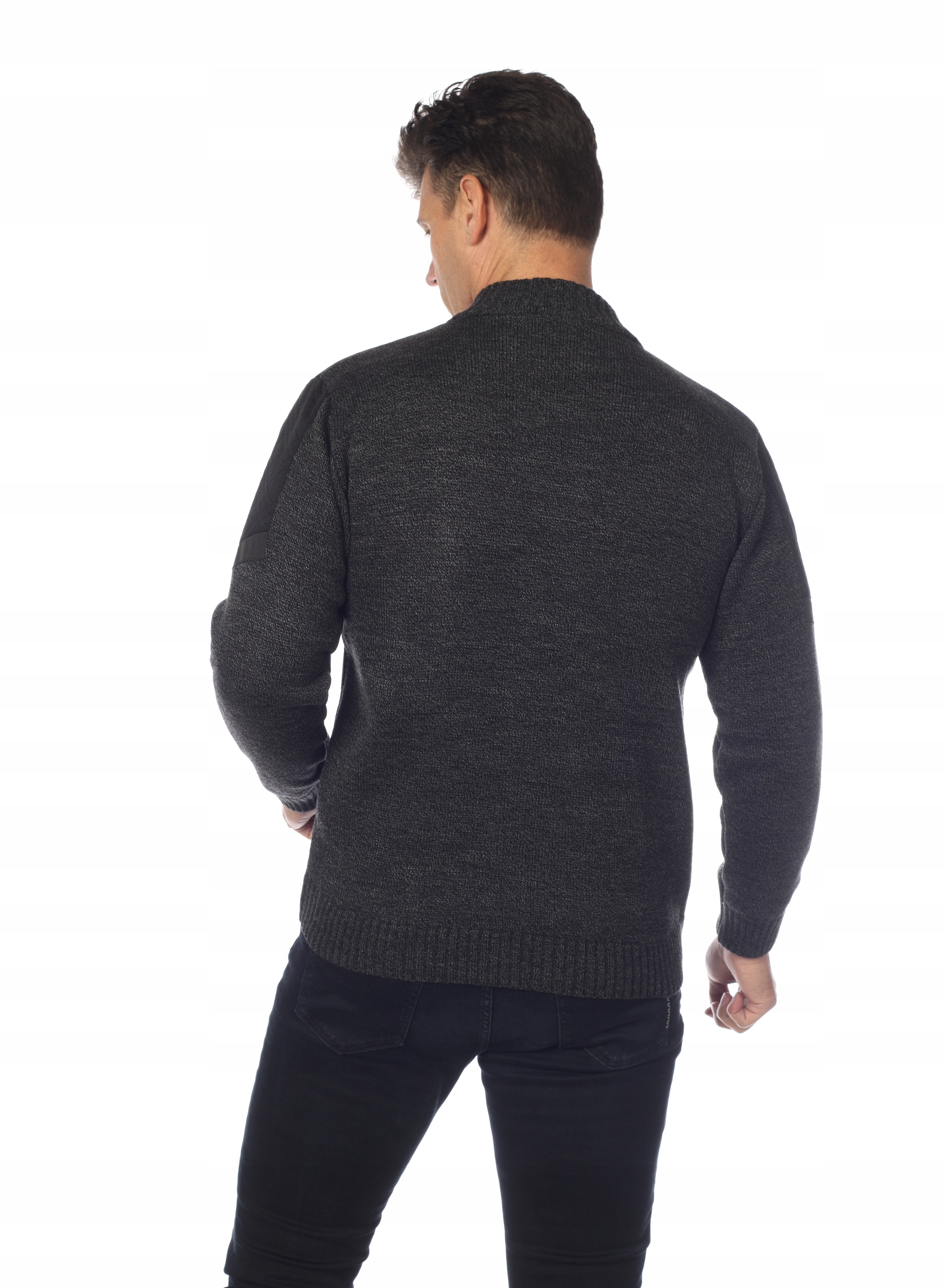 Sweter męski rozpinany GRAFIT PRODUKT POLSKI XL Marka Neven