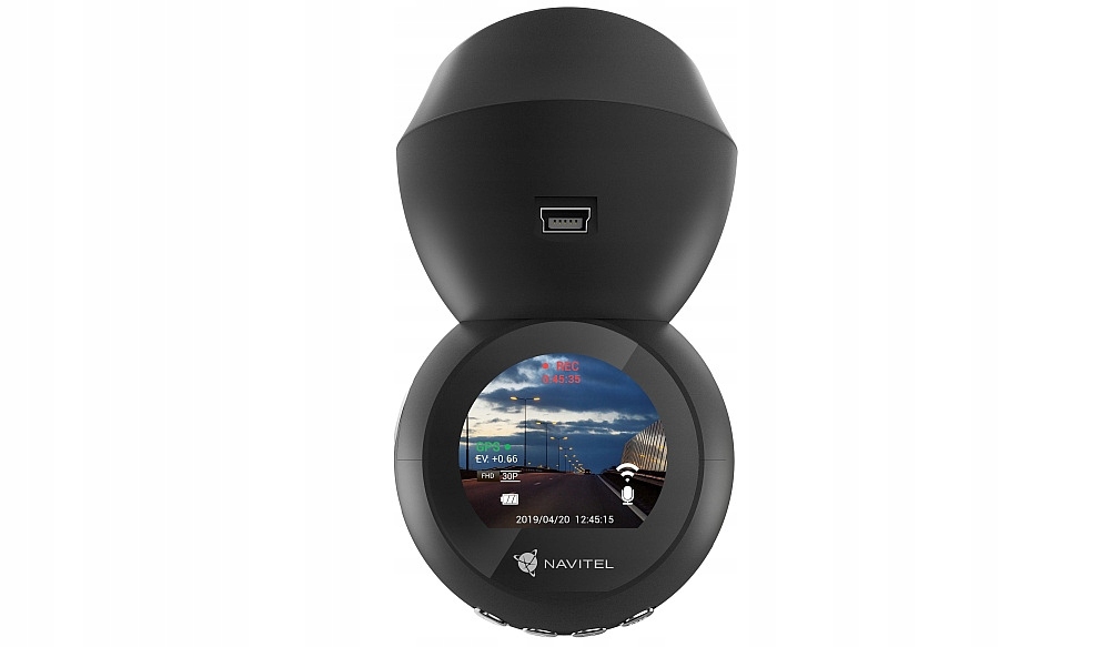 Wideorejestrator NAVITEL R1050 GPS Full HD Additional Features display