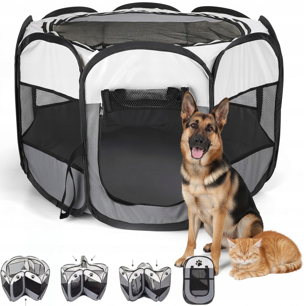 Kotec Pro Psa Kočku Zvířat Pelíšek Skládací Turistická Textilní 73X43