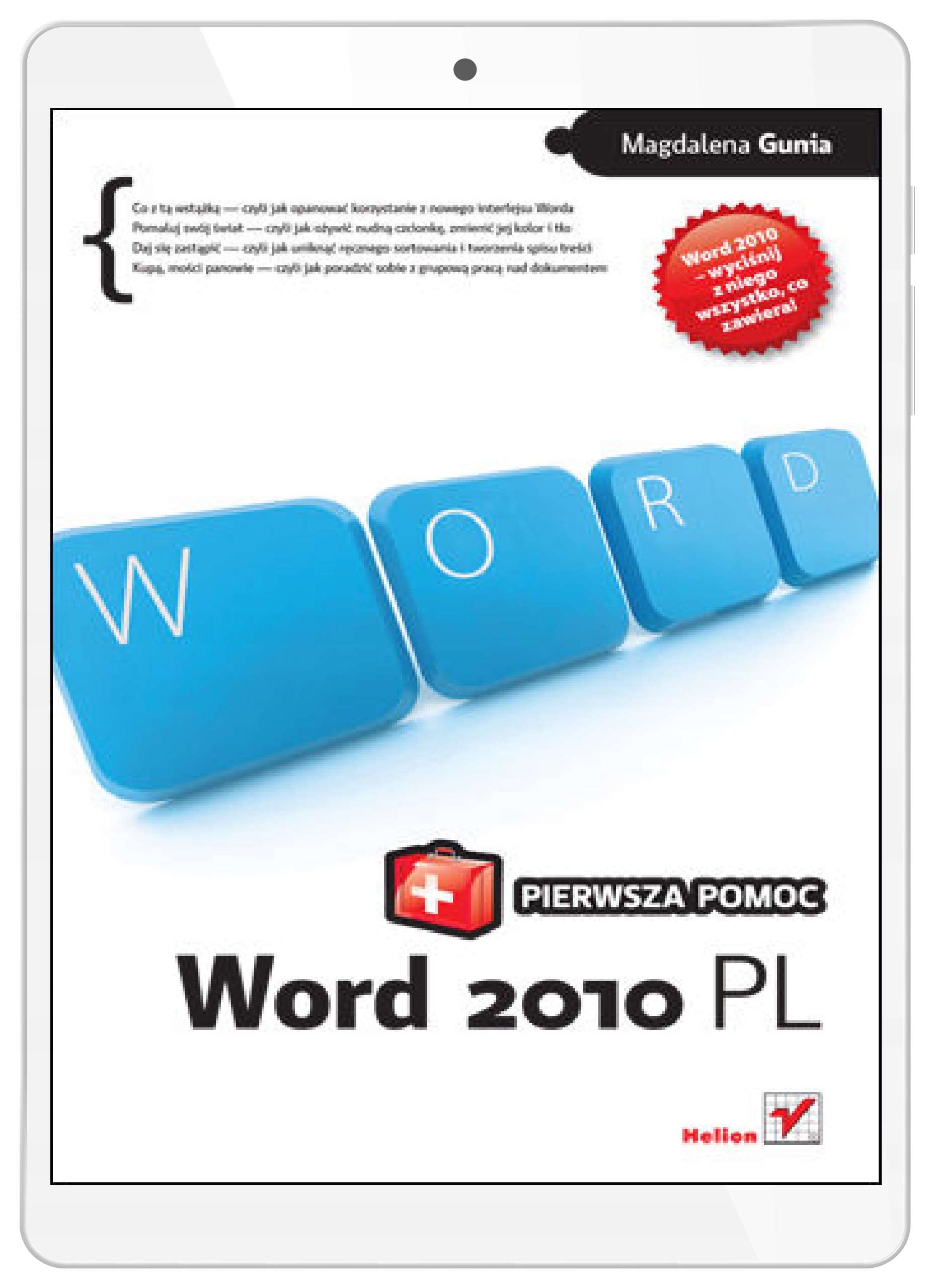 Word 2010 PL. Pierwsza pomoc