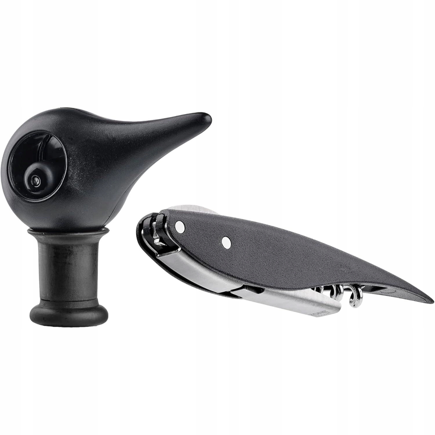 Sada dvou ocel prvků Zone Denmark Rocks vývrtka korkový pták