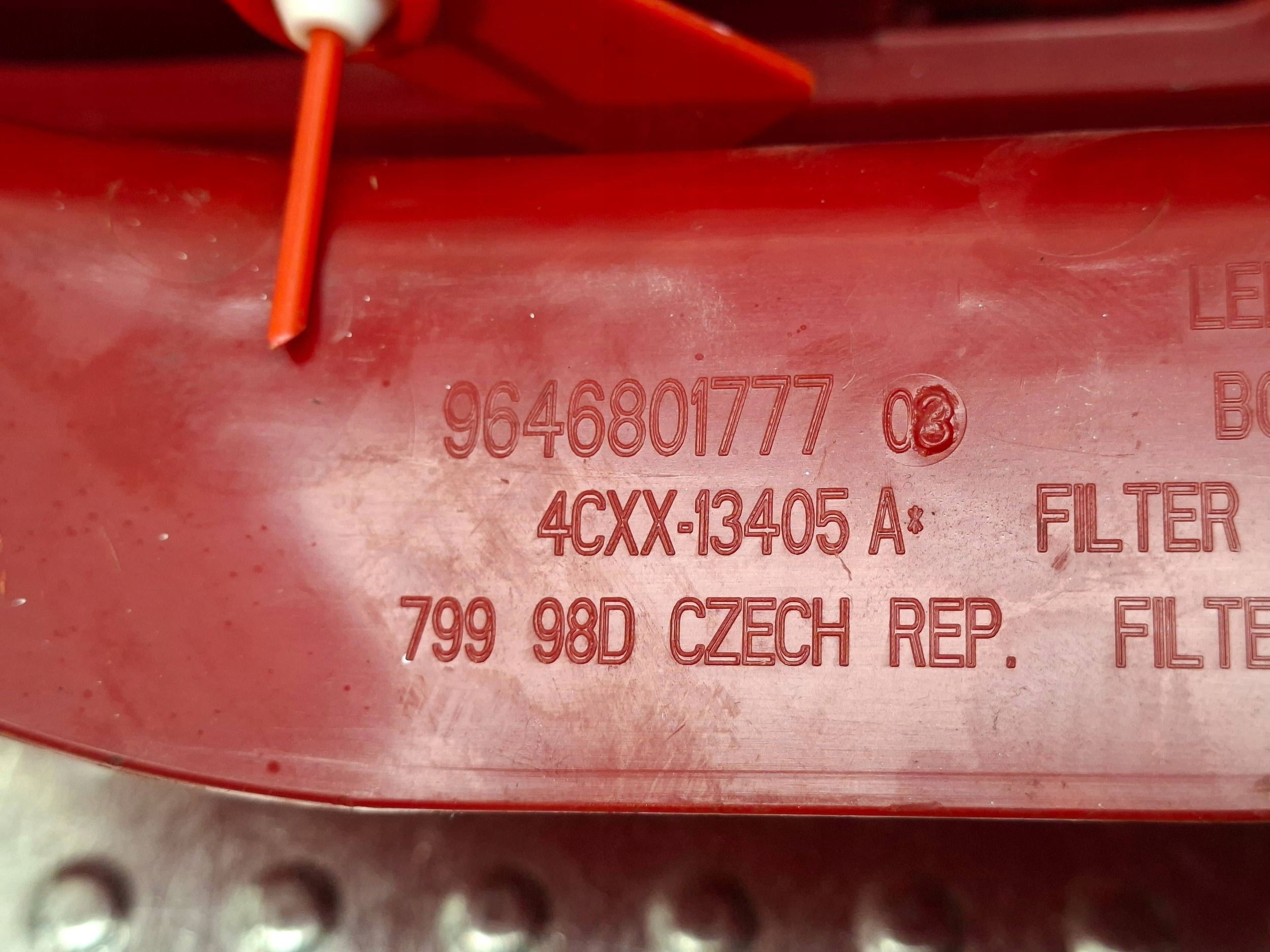 light rear left 9646801777 CITROEN C4 and 3D COUPE 2004