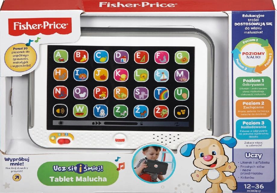 

Fisher Price Tablet dla bobasa zabawkowy