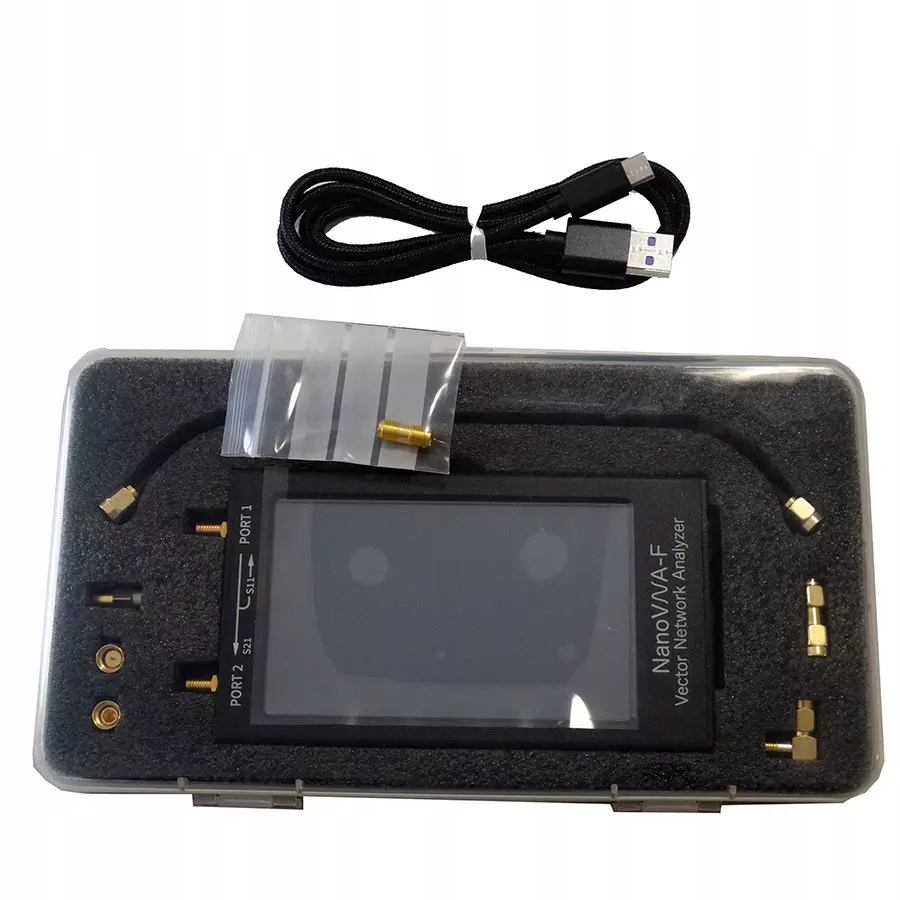 Analizator antenowy nanoVNA-F 4,3'' v.2 czarny