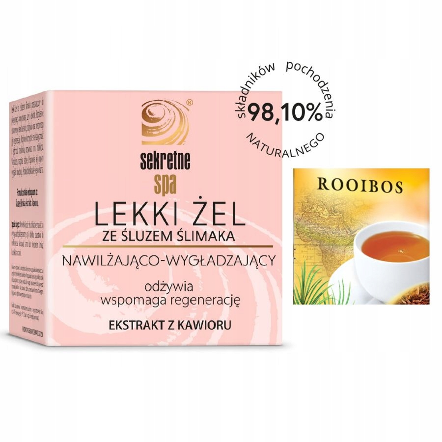 

Lekki żel Śluz ślimaka nawilżająco-wygładzający