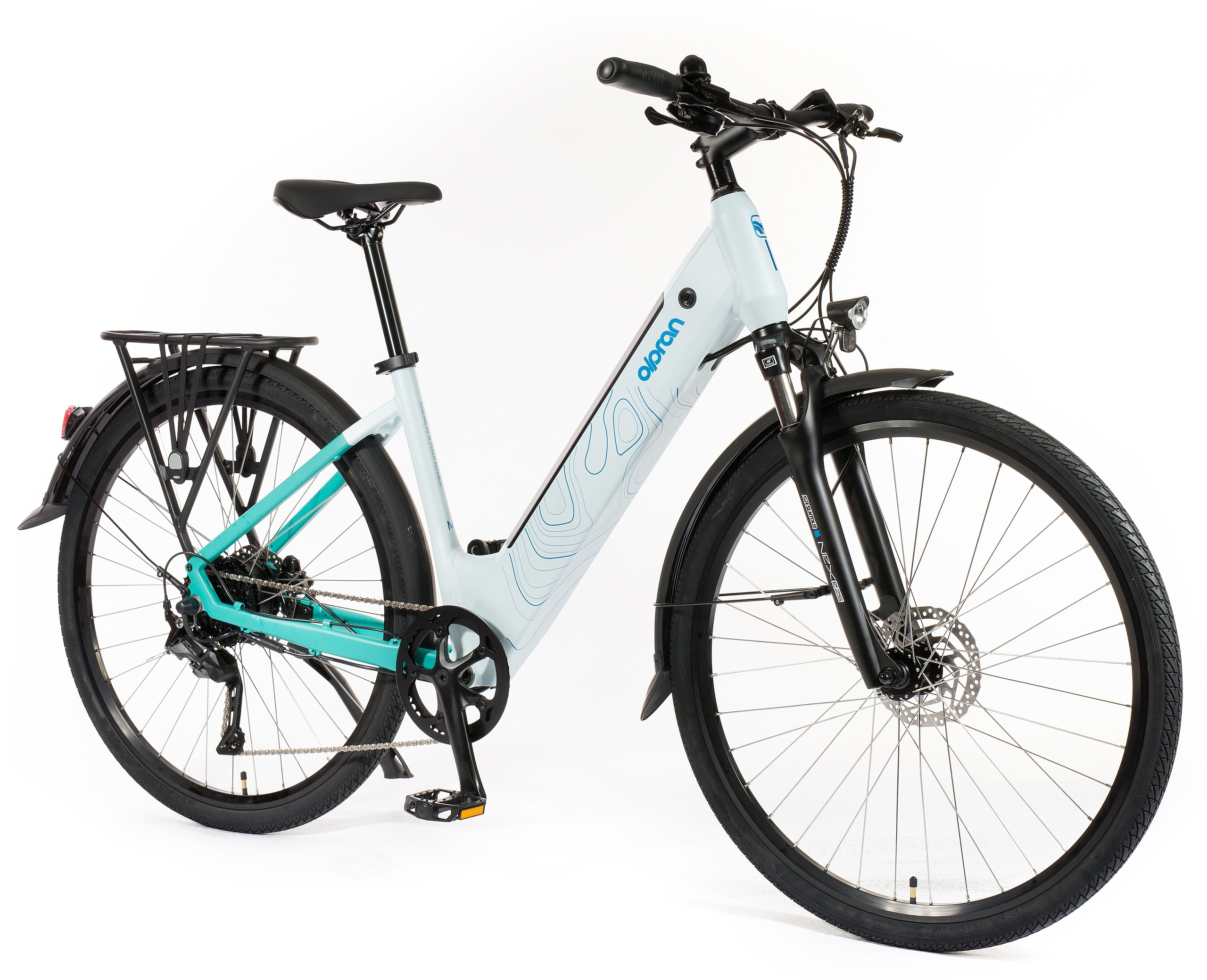 Rower Elektryczny Miejski Olpran Viola Lov 28" 630 Wh, 17,5 Ah