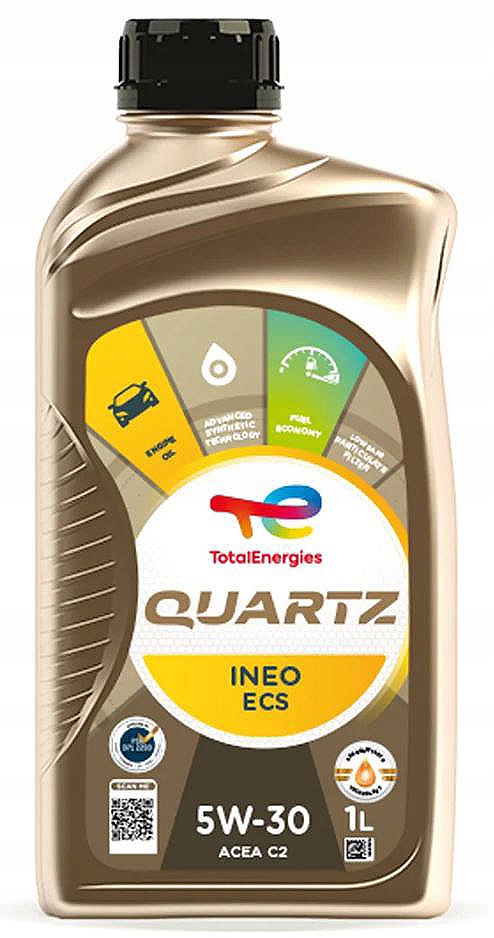 Olej Total Quartz Ineo Ecs 5W30 Grupa Psa 1L