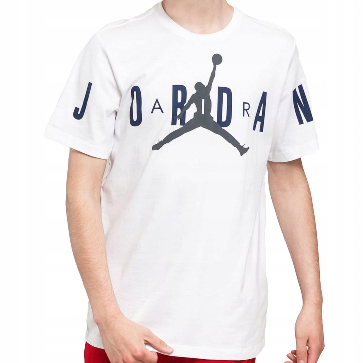 

Nike Air Jordan t-shirt męski biały oryginał S