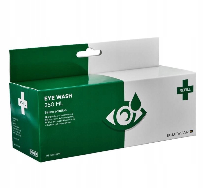 Myjka oczy przemywanie oczu 250ml sól fizjologiczna Marka SWE