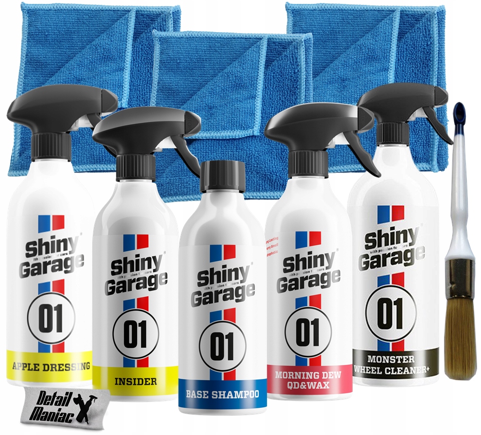 

Shiny Garage Zestaw Kosmetyków Car Detailing!