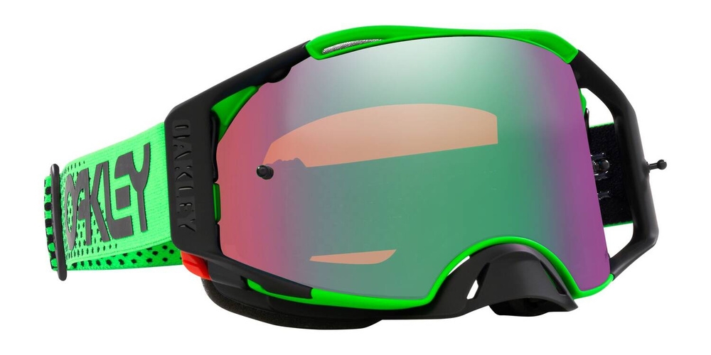 Oakley Airbrake MX Moto Green B1B okuliare Prizm Jade ()