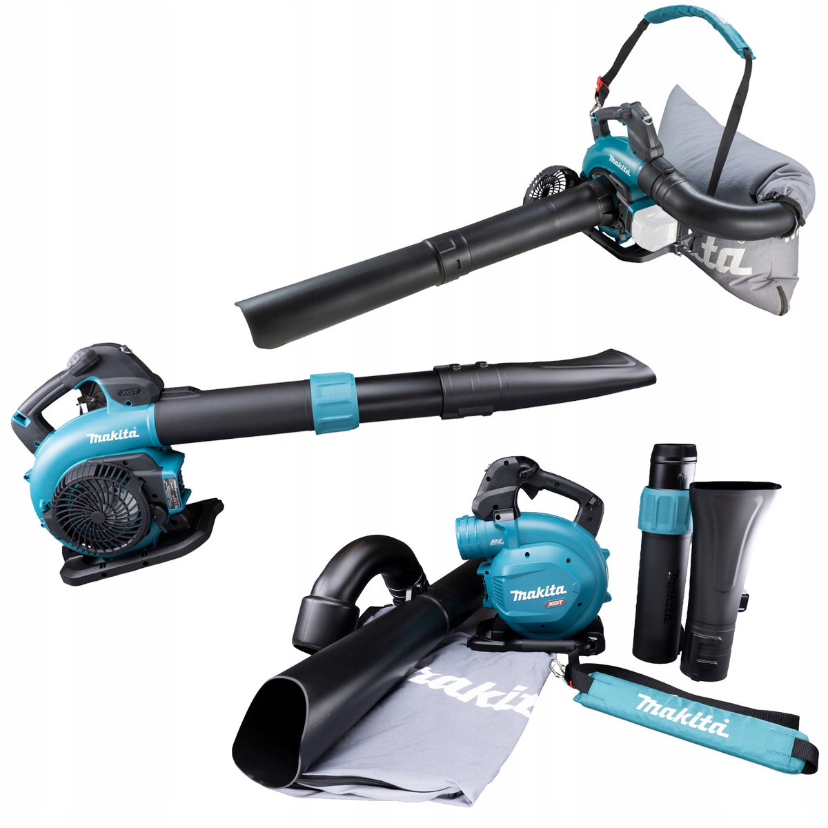 Makita Dmuchawa akumulatorowa odkurzacz do liści 40V Xgt 280W 2w1 UB003GZ