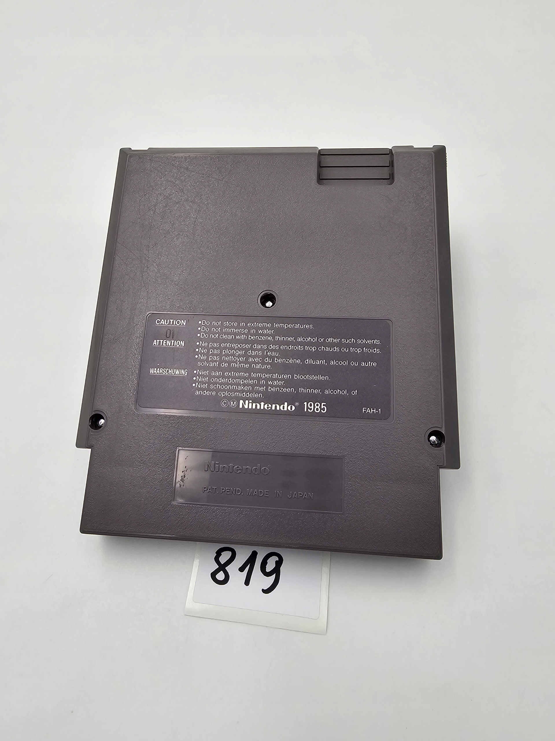 NINTENDO NES BAD DUDES VS DRAGON NINJA + INSTRUKCJA ORYGINAŁ Platforma Nintendo NES