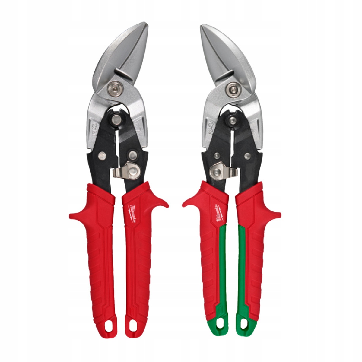 Nůžky na plech ofsetové levé/pravé 2 ks Milwaukee 4932499017