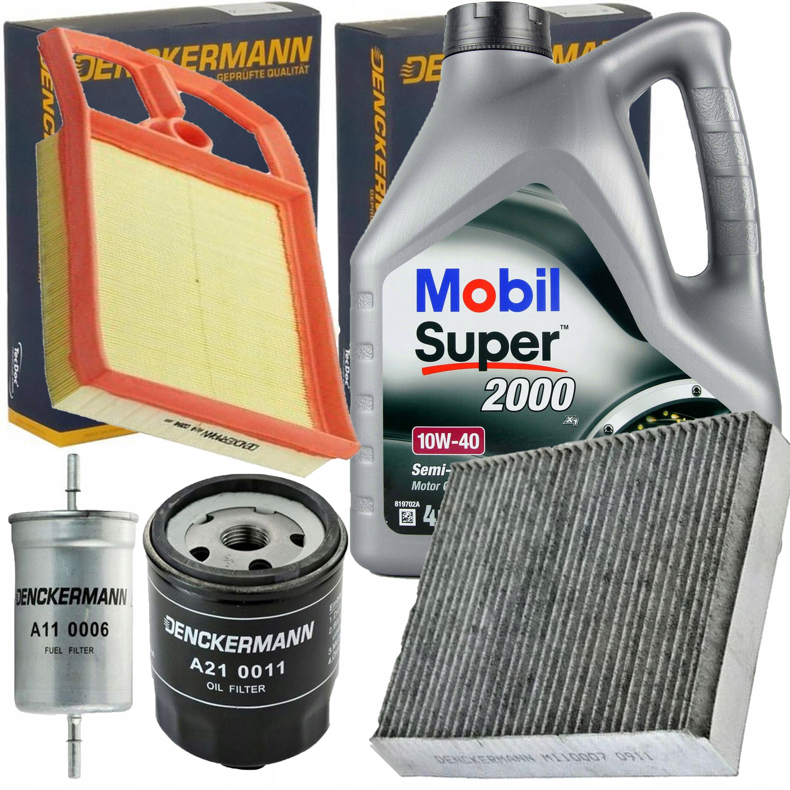 Denckermann Sada Olejových Filtrů 10V40 4L Vw Bora Golf IV 1.4 16V