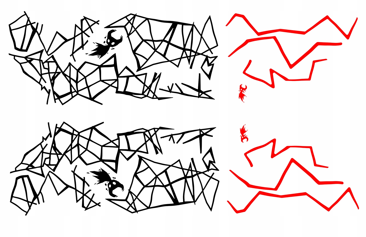 NAKLEJKI NA SAMOCHOD MOTYW SIATKA DEVIL 94x700cm Producent code MG1139