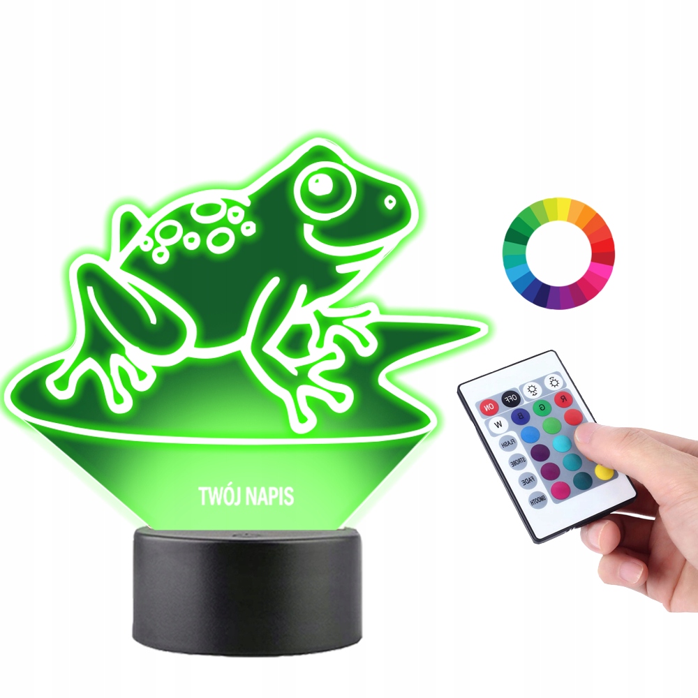

Lampka na Biurko Statuetka Żaba Żabka Ropucha