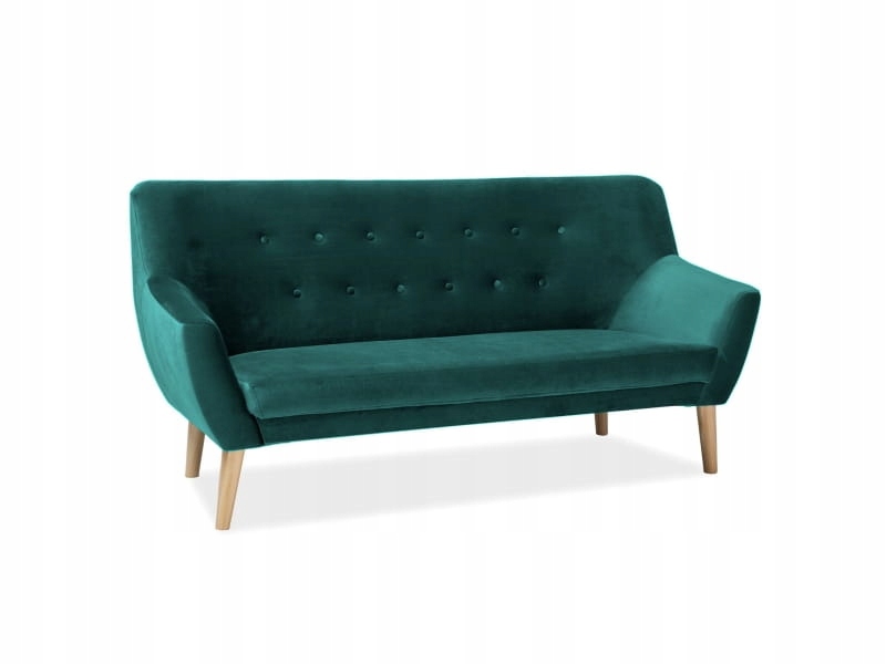 

Sofa tapicerowana Nordic 3 Velvet 78 zielona