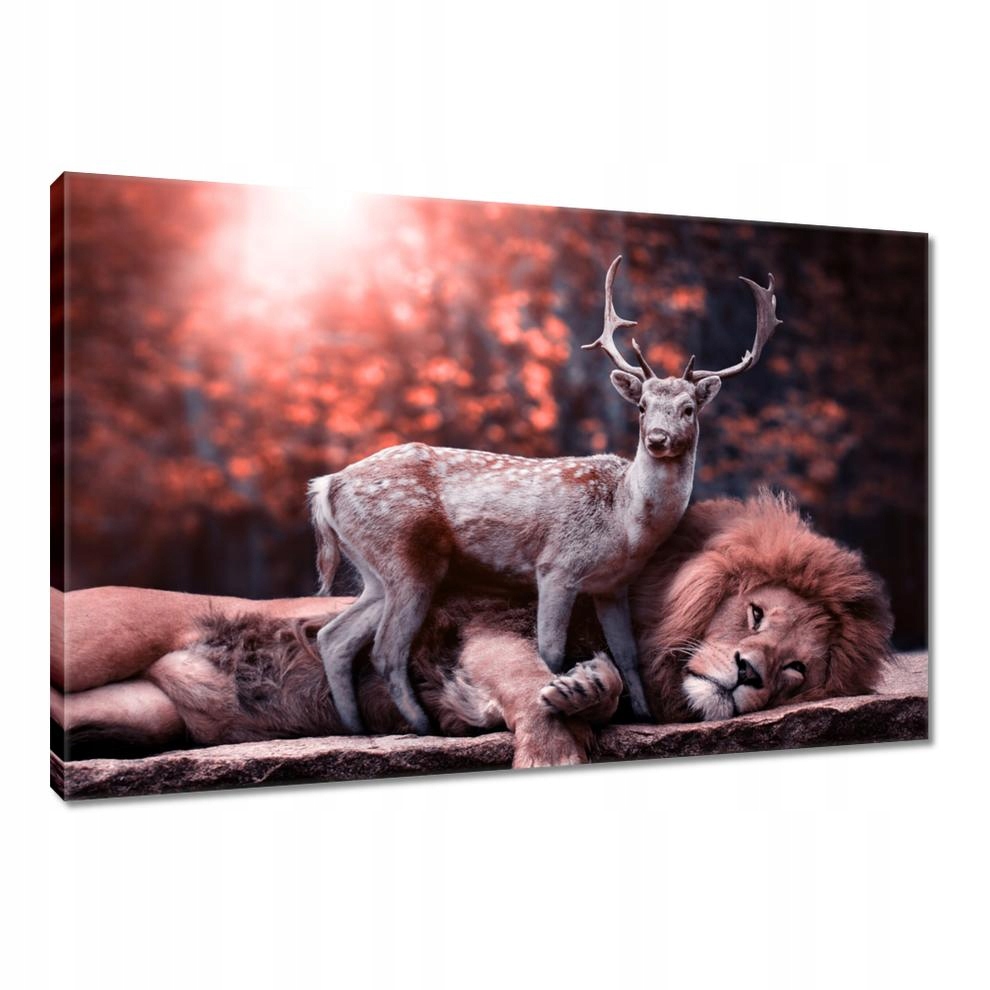 

Obrazy 90x60 Jeleń Jelenie Rogacz