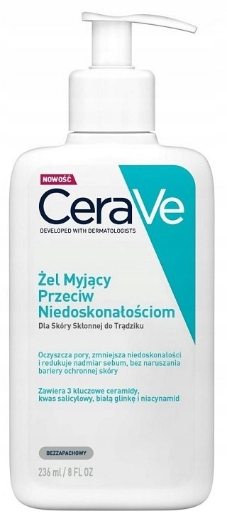 

CeraVe żel do twarzy przeciw niedoskonałościom 236