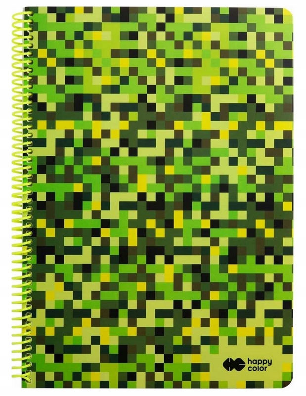 

Kołozeszyt B5 80 Kart W Kratkę Gra Piksele Pixel