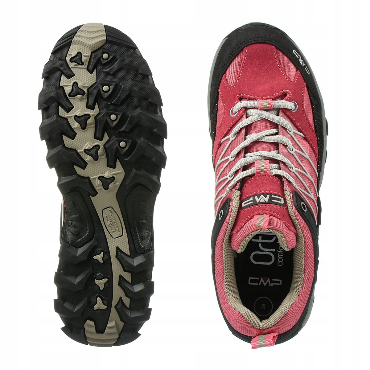 Buty damskie trekkingowe CMP Rigel WODOODPORNE SKÓRZANE TURYSTYCZNE W GÓRY Rozmiar 38