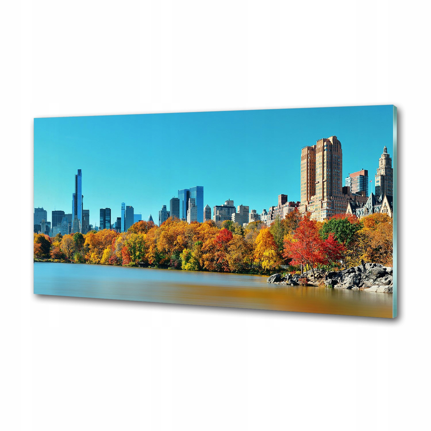 Panel do kuchyne New York na jeseň 120x60 Lepidlo