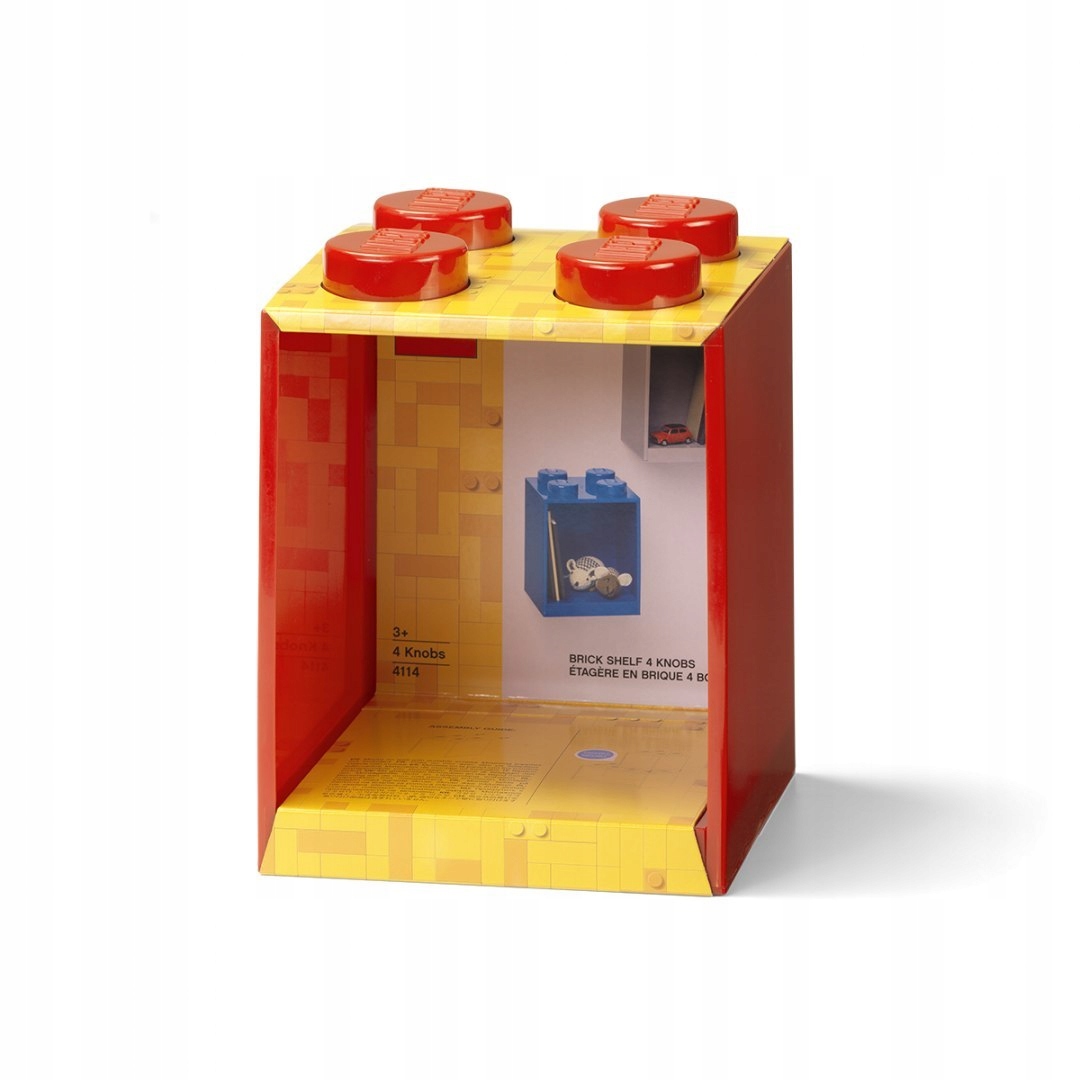 

Lego 41141730 Półka Brick 4 Czerwona